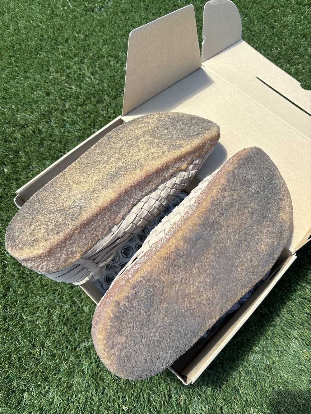 Malibu Sandals Suede/ Vegan Leather Crepe Gum Mal… - image 5
