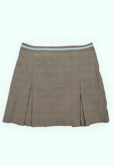 MISS ETAM Vintage Y2K Mini Skirt Pleats Plaid