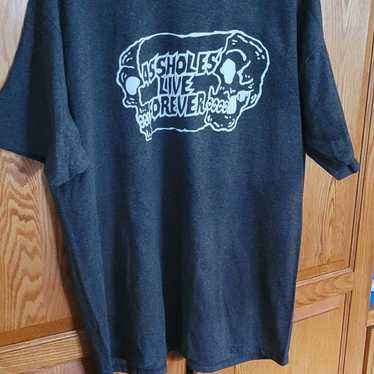 Assholes Live Forever Mens Tee, size XL - image 1