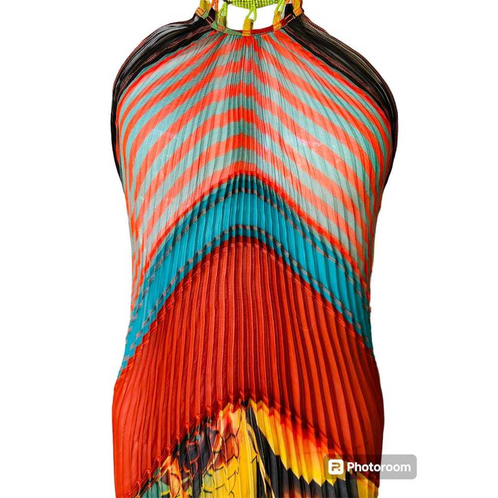 Jean Paul Gaultier Silk mid-length dress - image 6