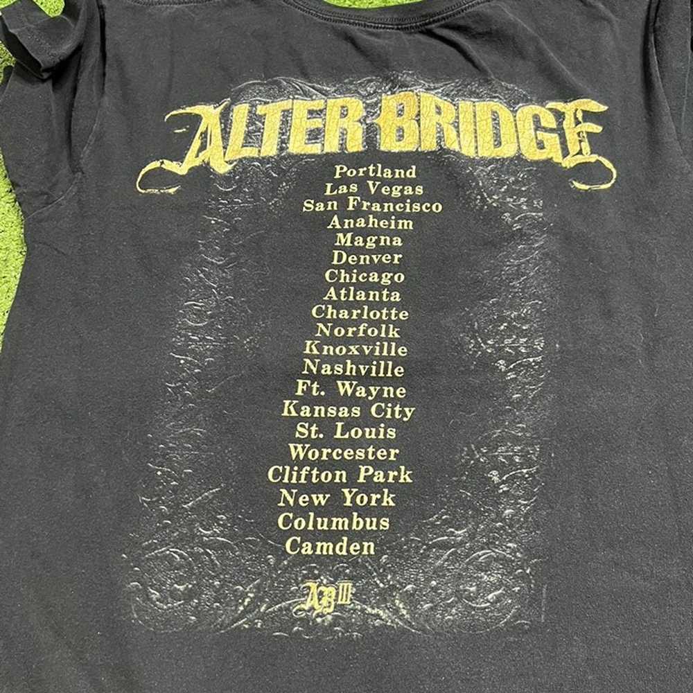 vintage alter bridge heavy metal rock band shirt - image 4