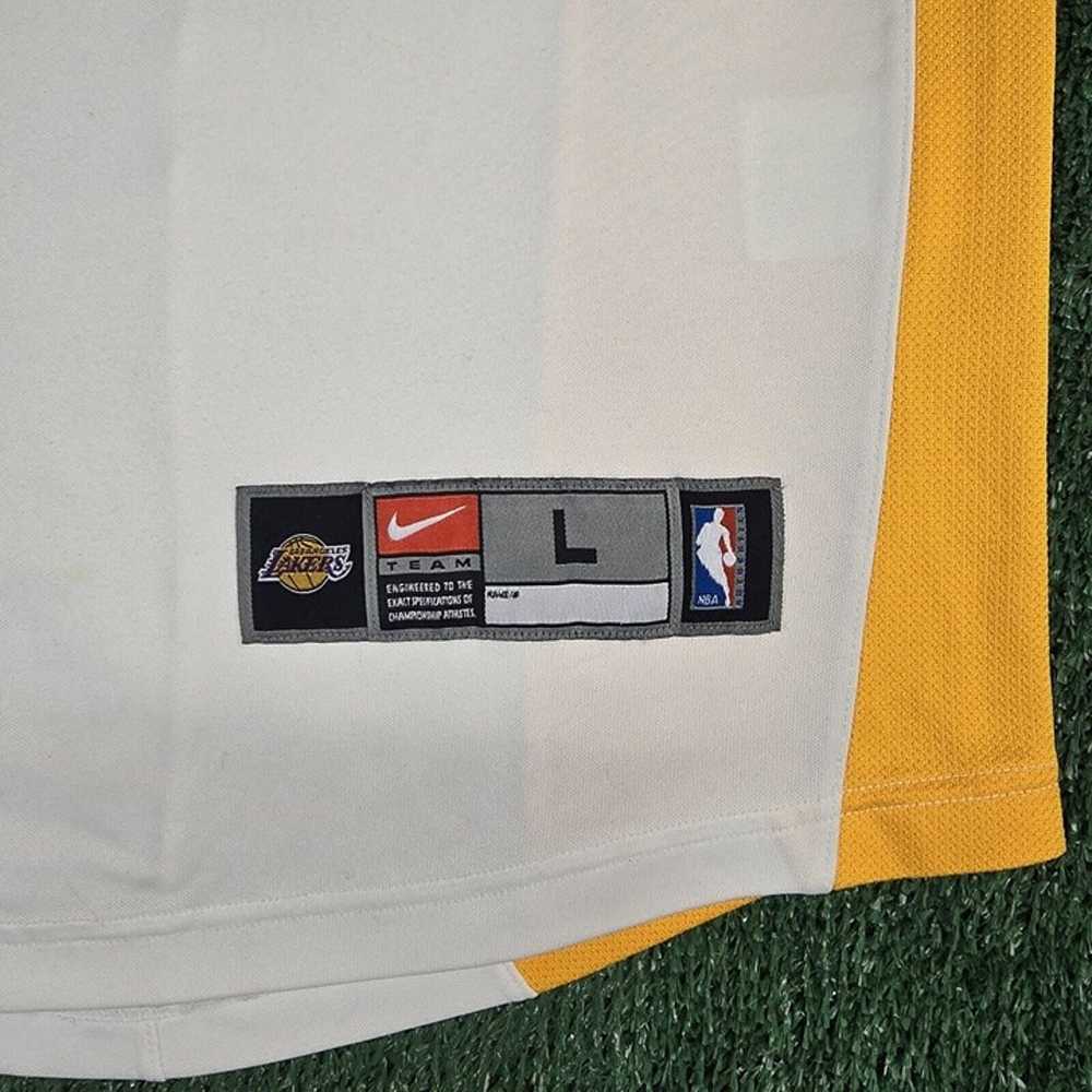 Vintage Nike Mens Large Los Angeles Lakers Shooti… - image 4