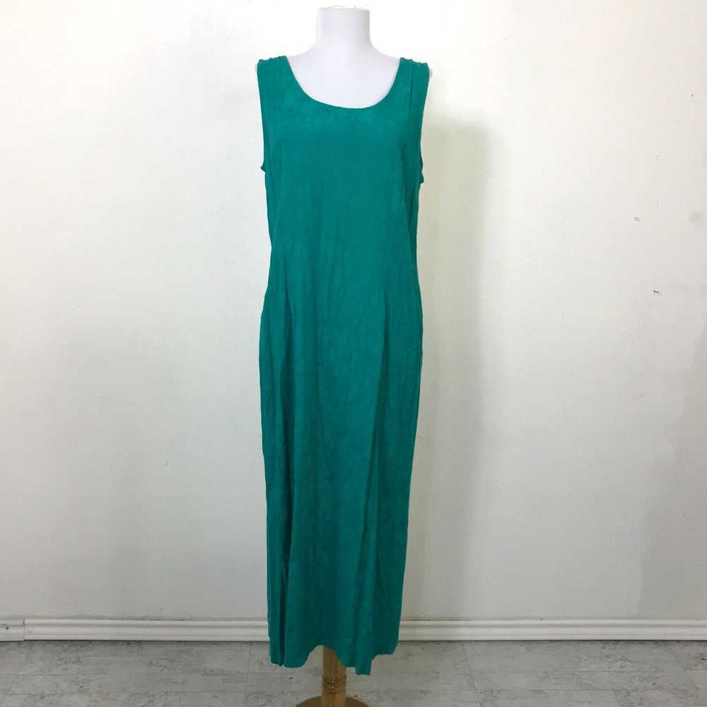 Vintage Vintage K Studio Mid Dress Size 10 Green … - image 1