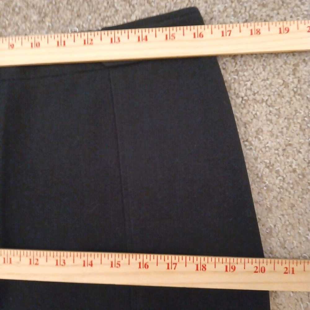Loft Loft Skirt Size 10 Short Black Pencil Lined … - image 3