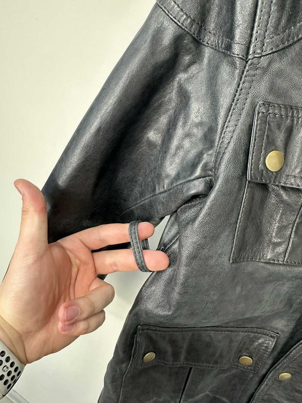 Belstaff × Leather Jacket × Vintage Belstaff Leat… - image 12