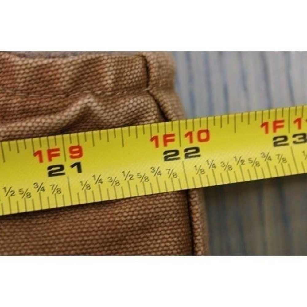 Vintage Carhartt Sherpa Lined Vest Brown Size Lar… - image 5