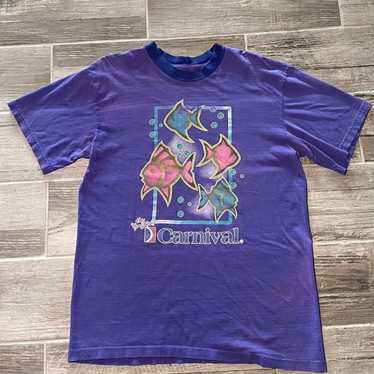 Vintage 1990s Carnival Cruise T-Shirt - image 1