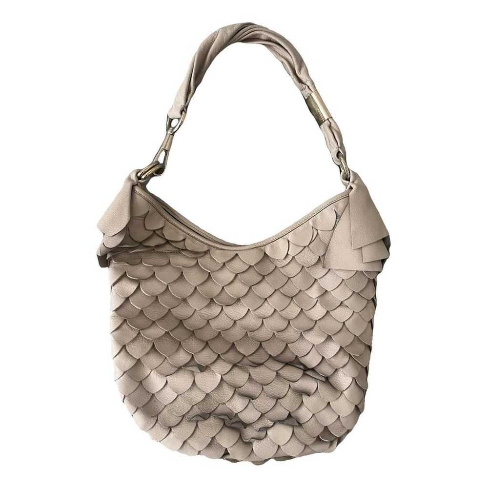 Yves Saint Laurent Mombasa leather handbag - image 1
