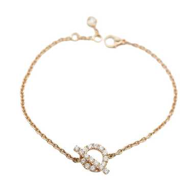 Hermès Finesse pink gold bracelet