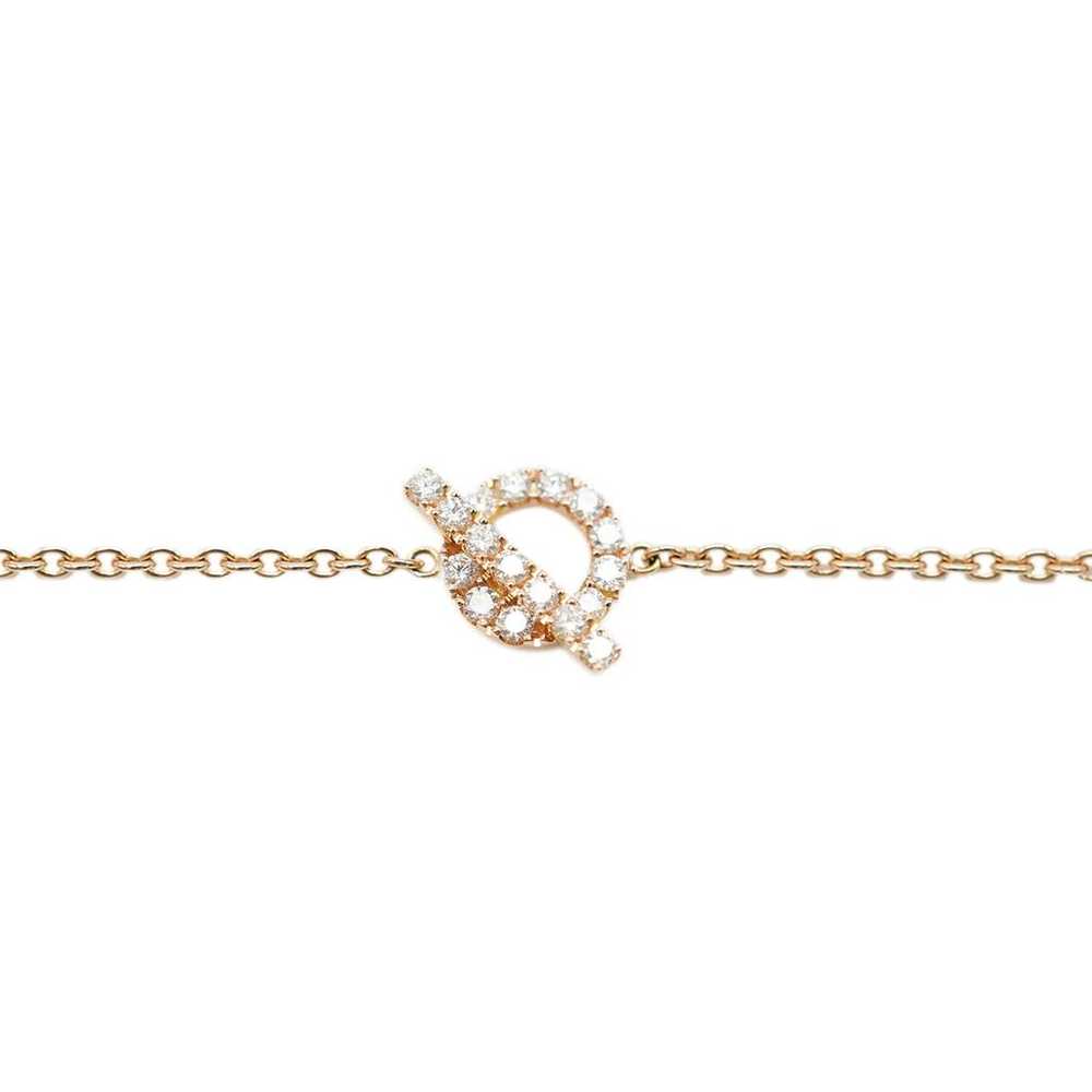 Hermès Finesse pink gold bracelet - image 4