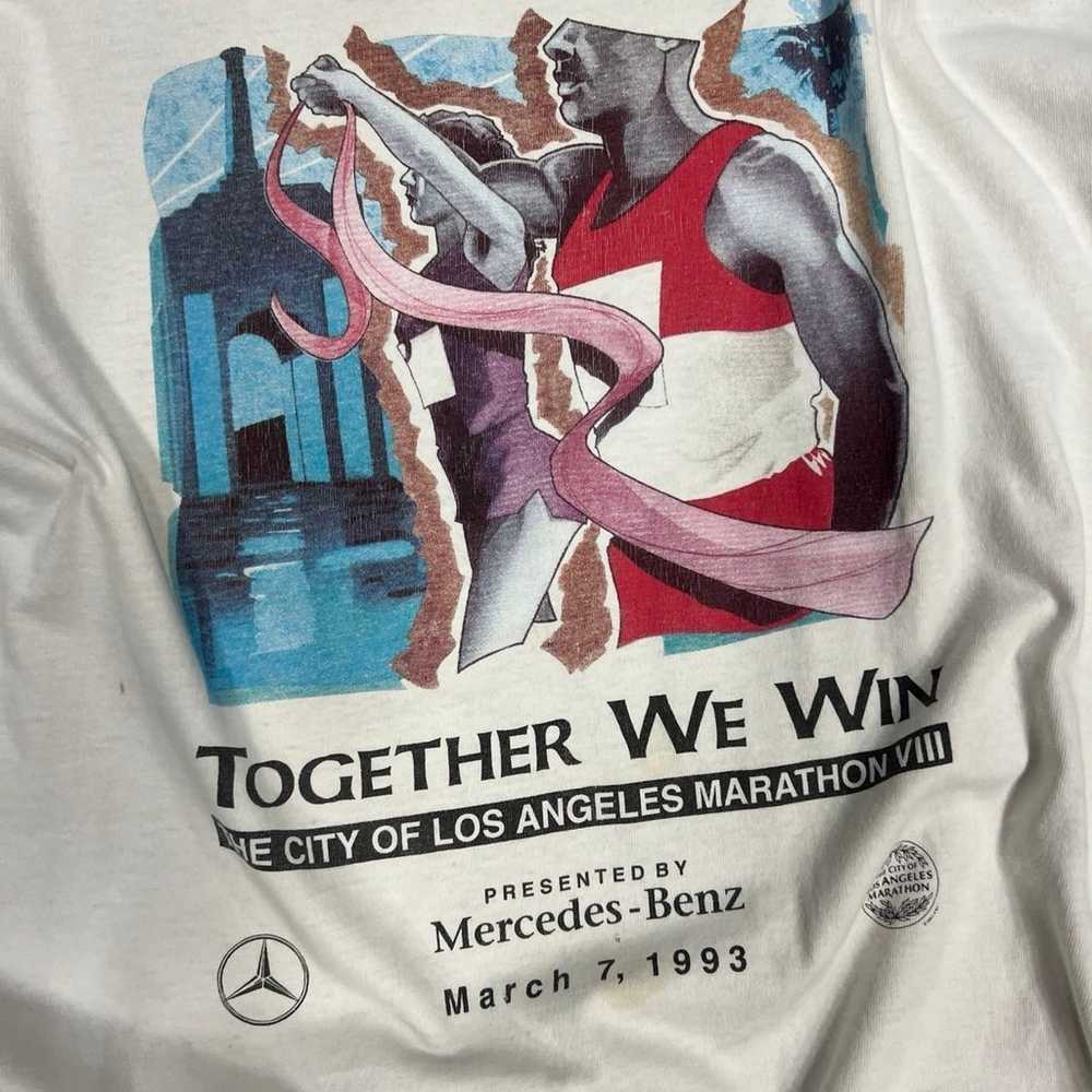 1993 Los Angeles Marathon X Nike X Mercedes Benz … - image 3