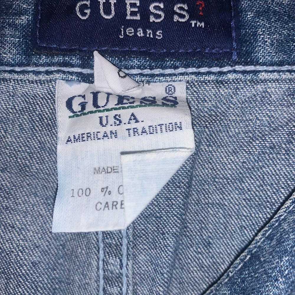 Vintage Guess Jean Shorts - image 4