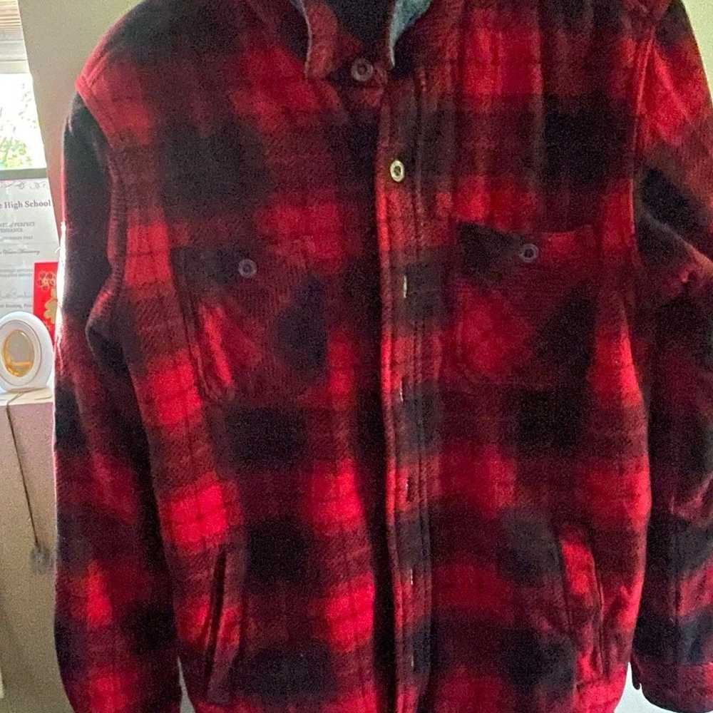 Flannel Jacket Size M Could fit L - image 1