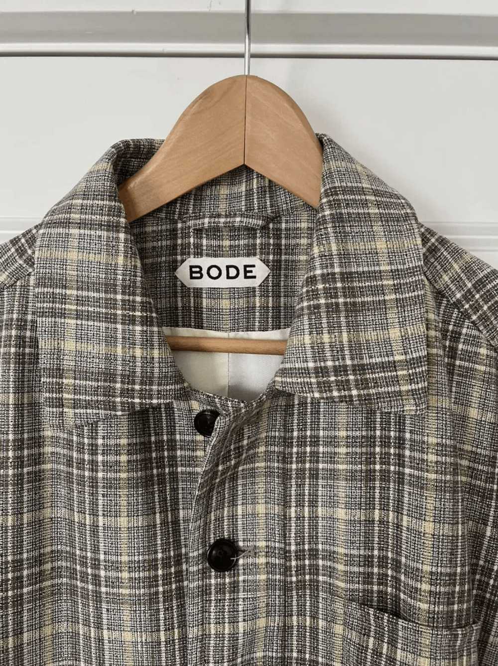Bode one of a kind plaid work jacket - image 5