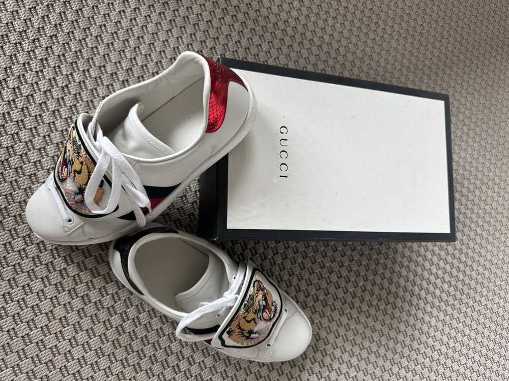Gucci Gucci Ace Sneakers with Removable Patches - image 11