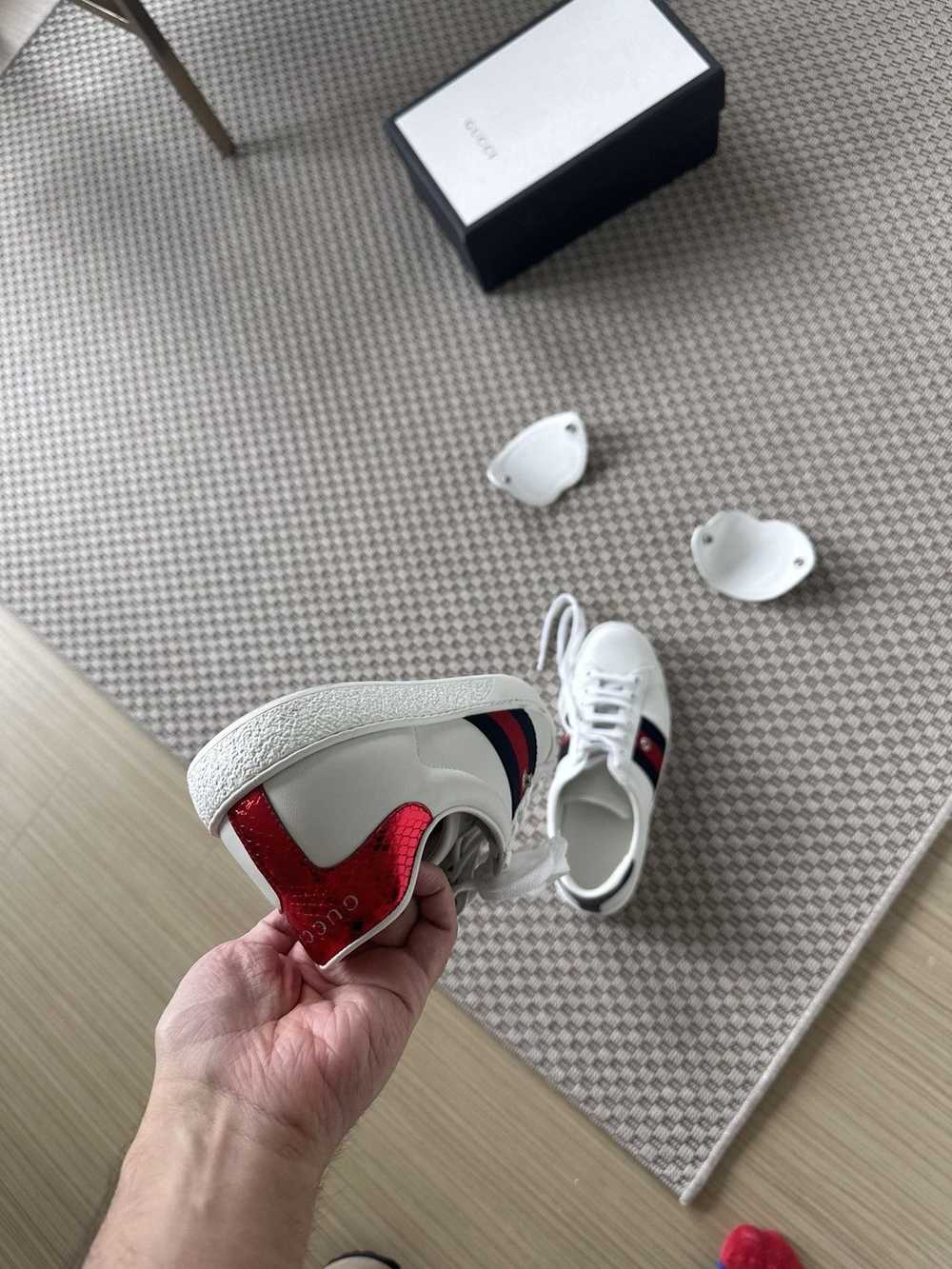 Gucci Gucci Ace Sneakers with Removable Patches - image 1