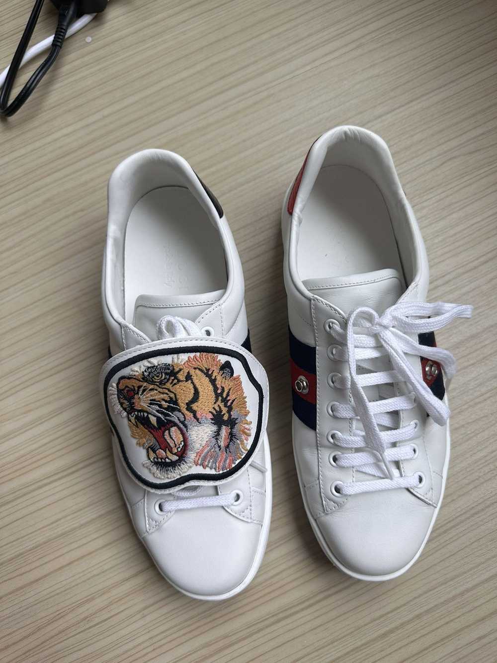 Gucci Gucci Ace Sneakers with Removable Patches - image 2