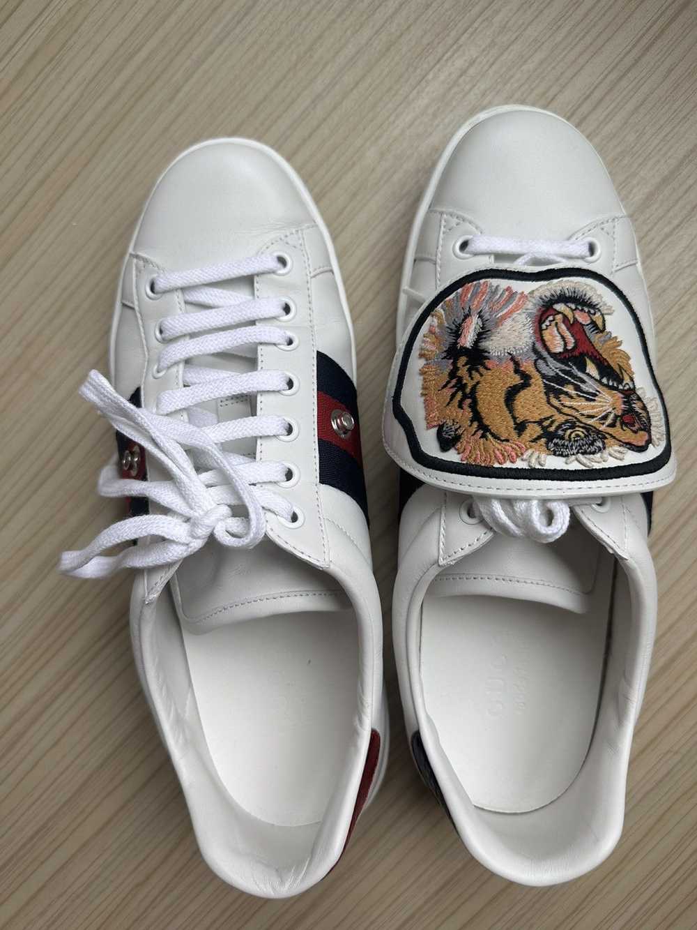 Gucci Gucci Ace Sneakers with Removable Patches - image 3