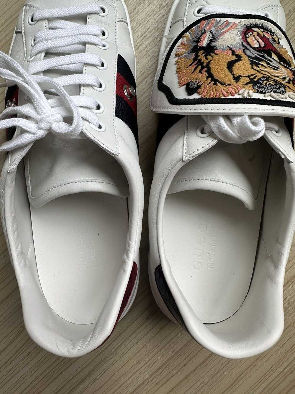 Gucci Gucci Ace Sneakers with Removable Patches - image 4