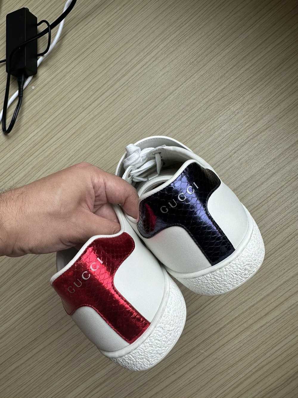 Gucci Gucci Ace Sneakers with Removable Patches - image 5