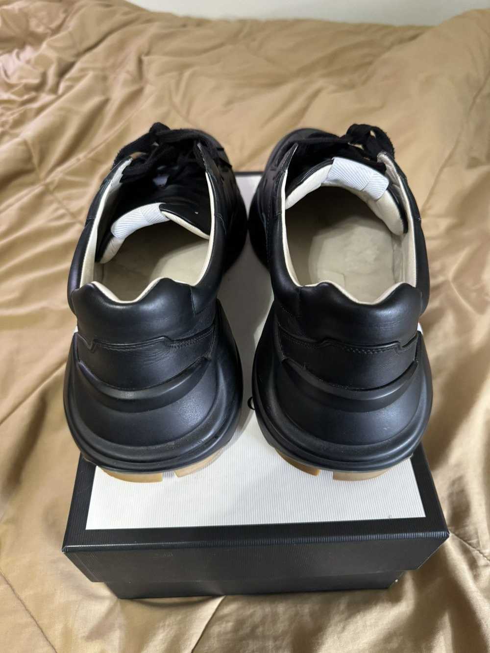 Gucci Gucci Rhyton Leather Trainers - image 6