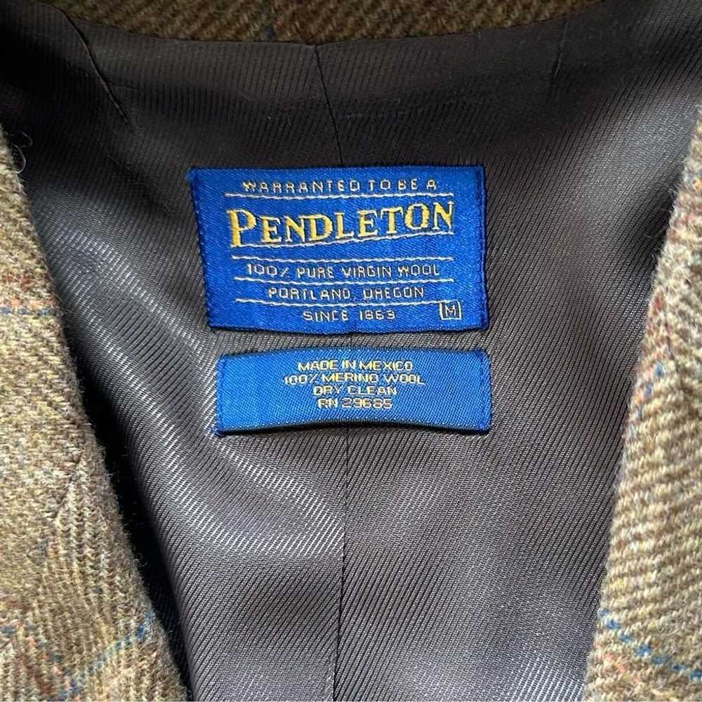 Pendleton Womens Blazer Size Medium 3 button - image 2