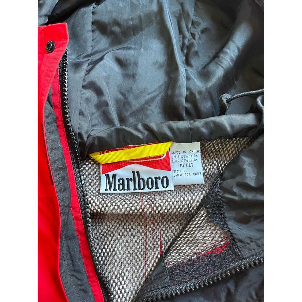 Vintage Marlboro Windbreaker Jacket Size L 90s Ad… - image 3
