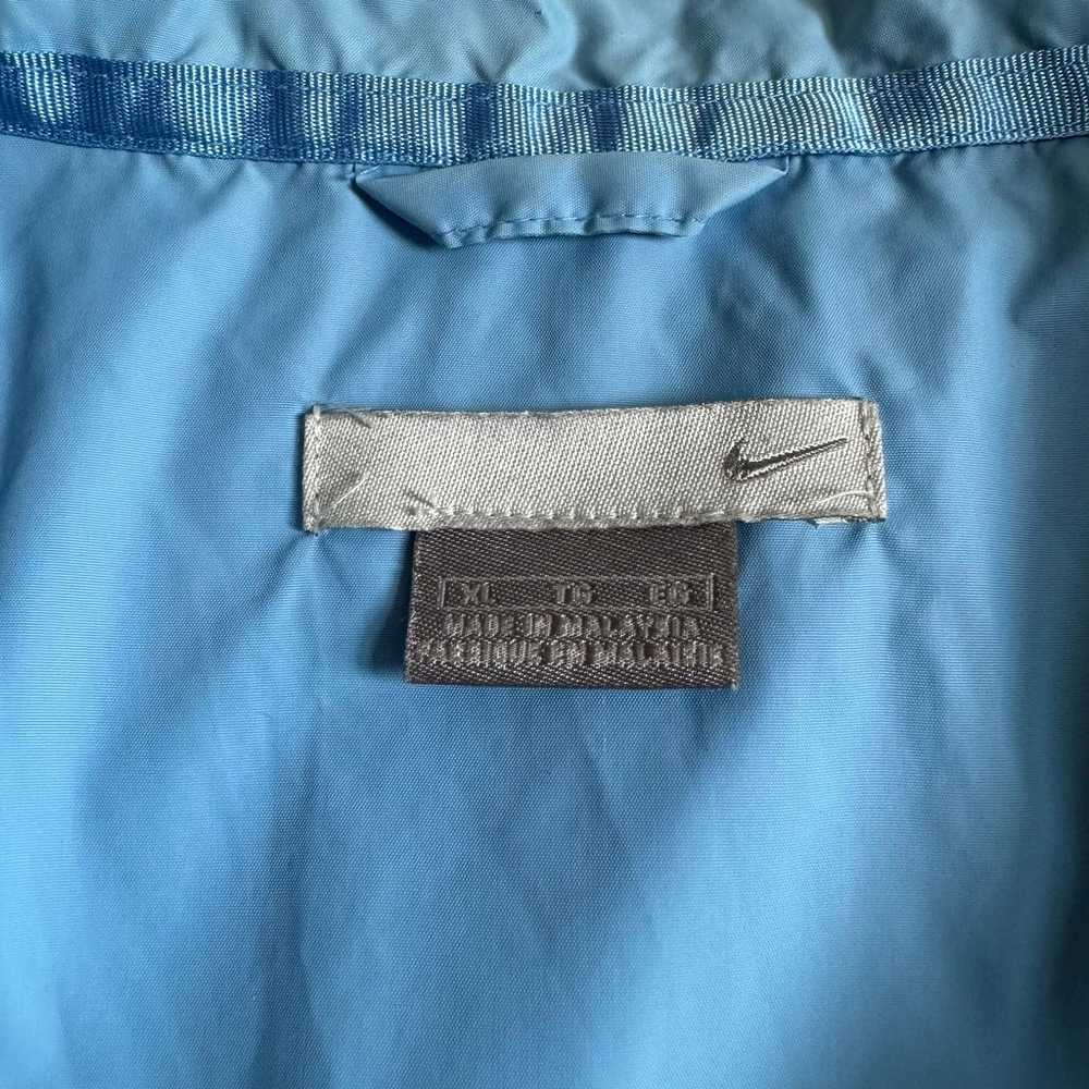 Vintage Nike Baby Blue Windbreaker Jacket XL - image 5