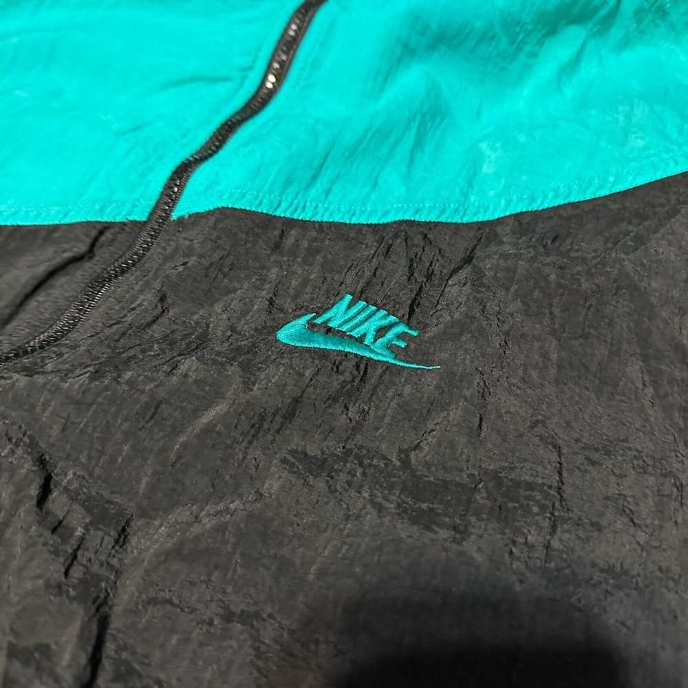 Vintage 80s Nike Colorblock Windbreaker Jacket - image 2