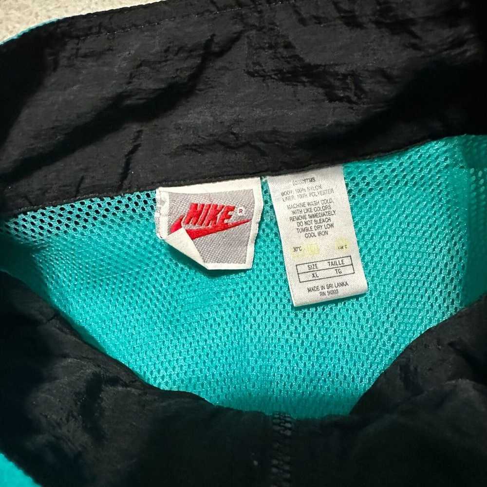 Vintage 80s Nike Colorblock Windbreaker Jacket - image 3
