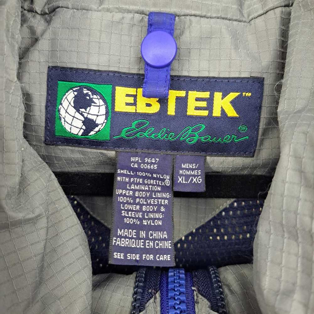 Eddie Bauer EBTEK Gore-Tex Waterproof Hooded Blue… - image 10