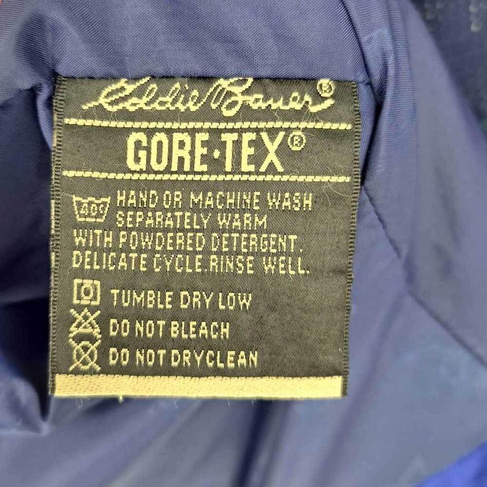 Eddie Bauer EBTEK Gore-Tex Waterproof Hooded Blue… - image 11