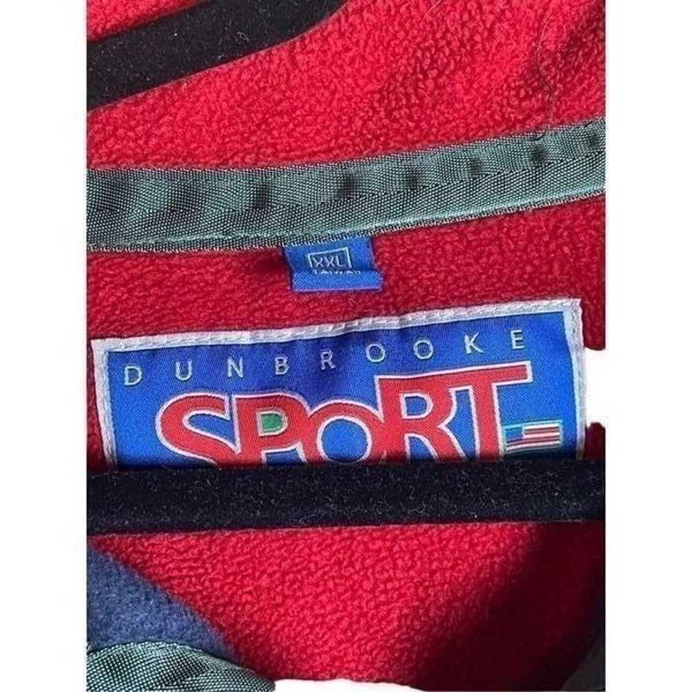 Vintage DUNBROOKE Sport Fleece 1/4 Zip LongSleeve… - image 5