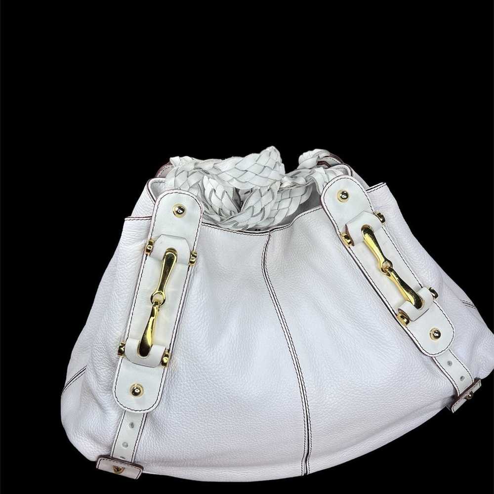 Vera Pelle Leather Shoulder Bag - image 5