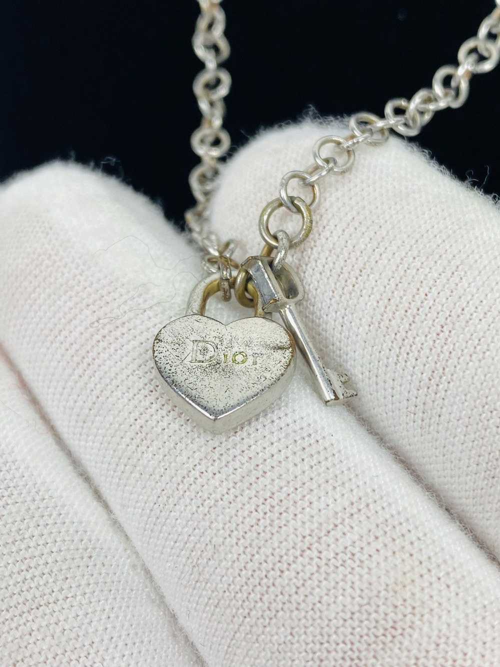 Dior Dior Heart & Key necklace - image 2