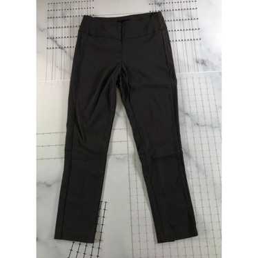 Vintage Porto Pants Womens 2 Dark Grey Skinny Ope… - image 1