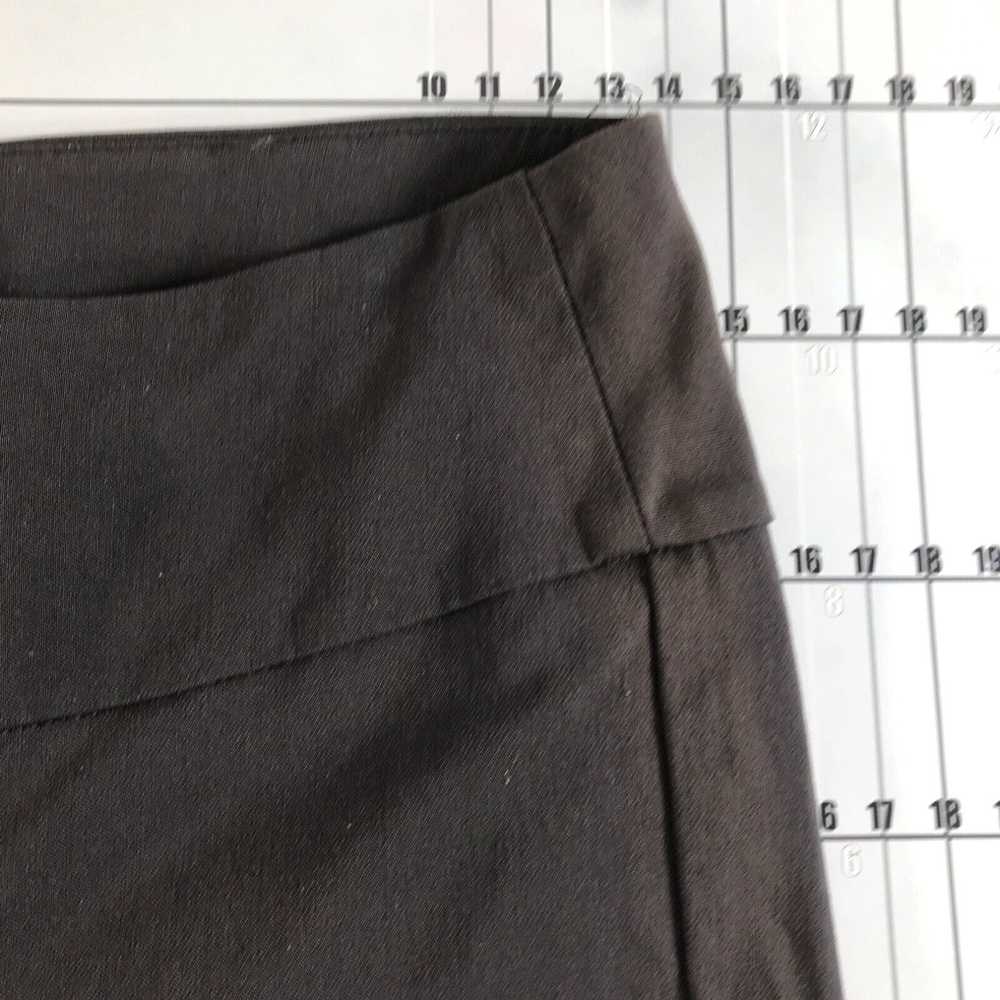 Vintage Porto Pants Womens 2 Dark Grey Skinny Ope… - image 2