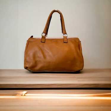 italian leather shoulder bag - image 1