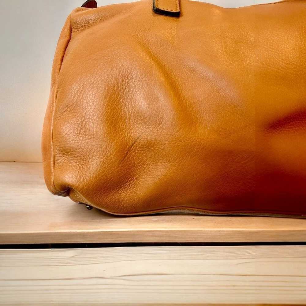 italian leather shoulder bag - image 2