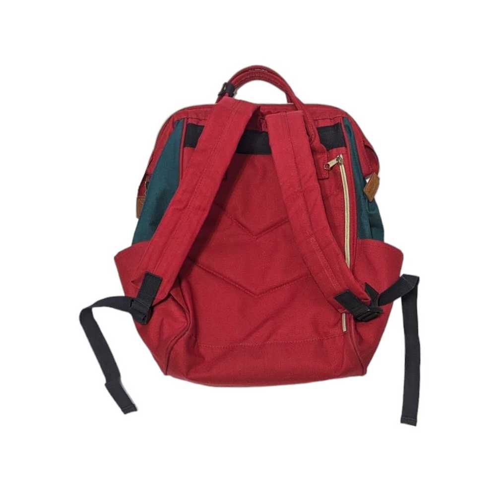 Anello Colorblock Backpack Red Green Blue Japan J… - image 3