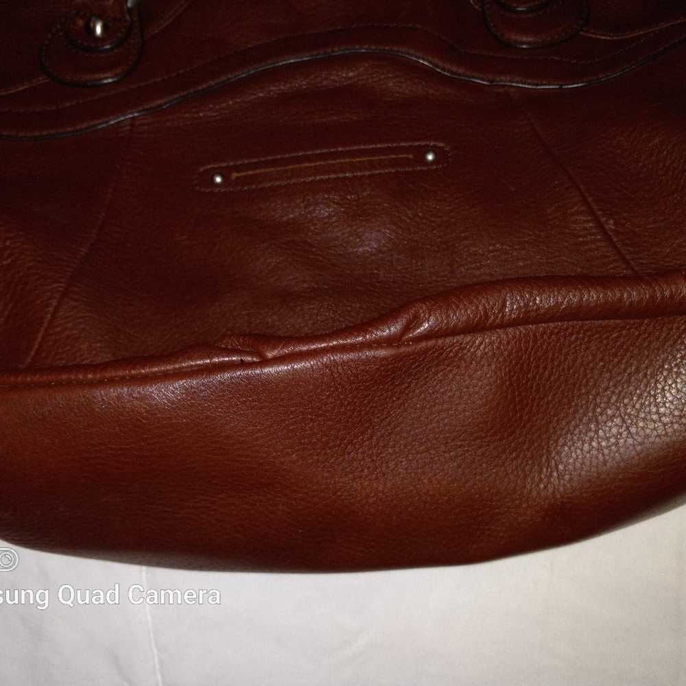 B. Makowsky brown handbag/ Shoulder/ Crossbody ba… - image 3