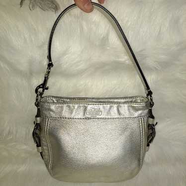 Coach mini handbag goldfish silver NWOT - image 1