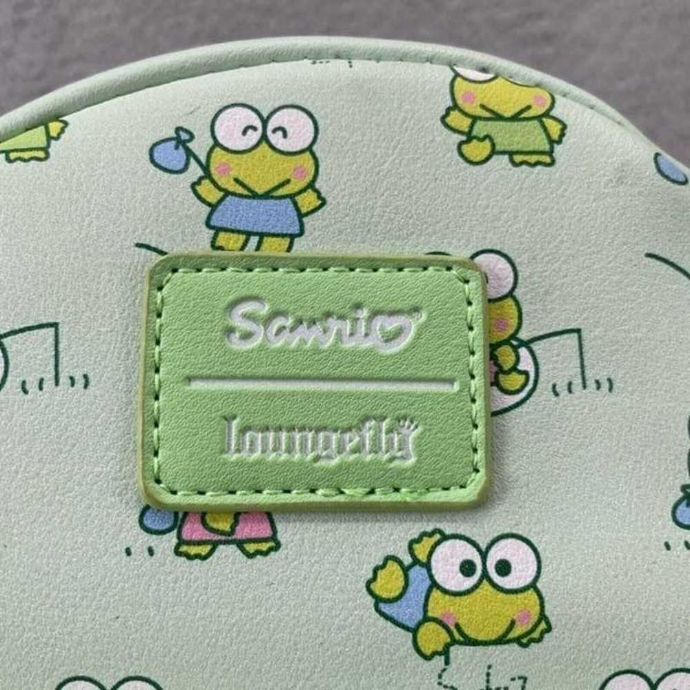 Loungefly x Sanrio Keroppi Gingham Mini Backpack … - image 2