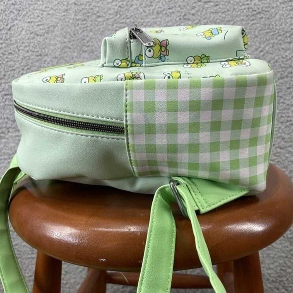 Loungefly x Sanrio Keroppi Gingham Mini Backpack … - image 5