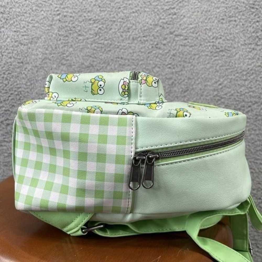 Loungefly x Sanrio Keroppi Gingham Mini Backpack … - image 7