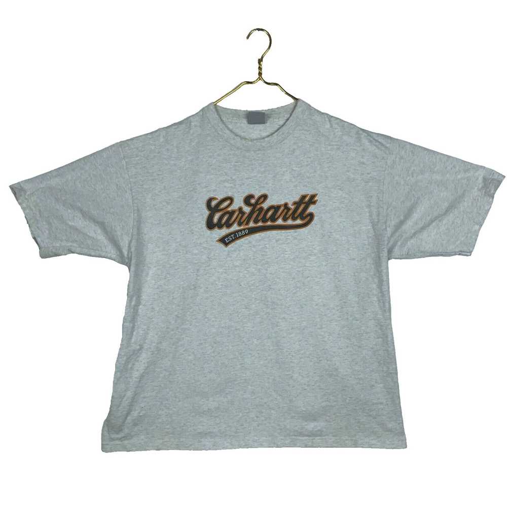 Carhartt Vintage Carhartt T-Shirt Extra Large Gra… - image 1