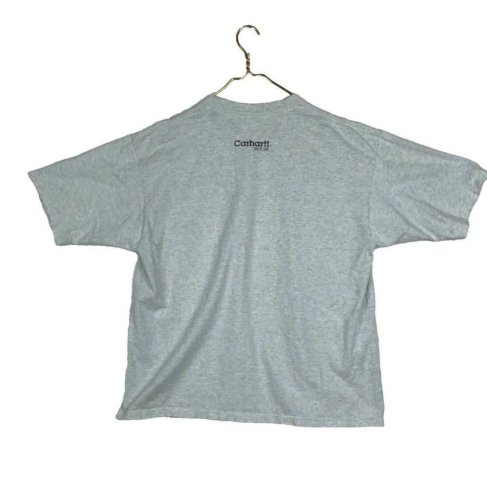 Carhartt Vintage Carhartt T-Shirt Extra Large Gra… - image 2