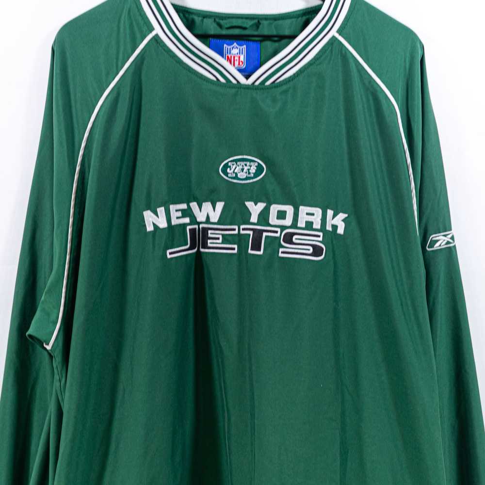 NFL × Reebok × Vintage New York Jets Pullover Win… - image 3