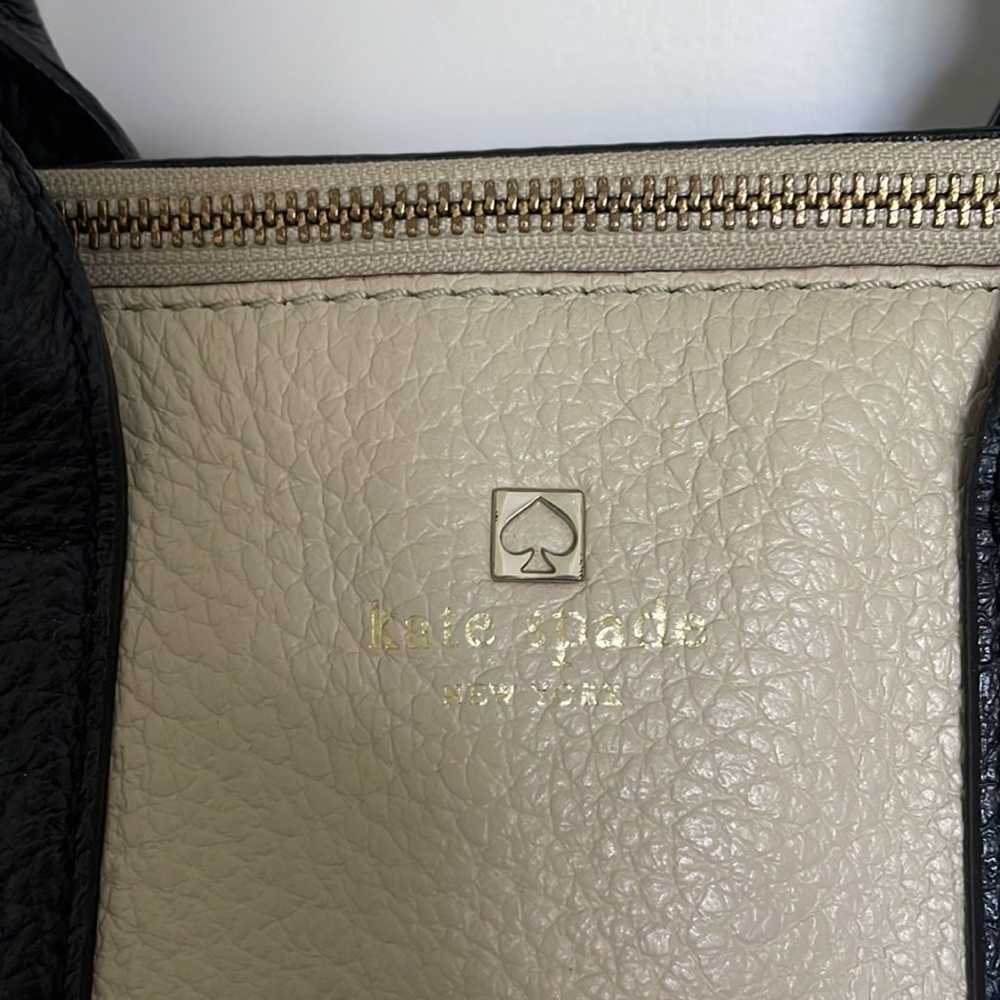 Kate Spade Women’s Pebble Leather Bowling Bag Tot… - image 4