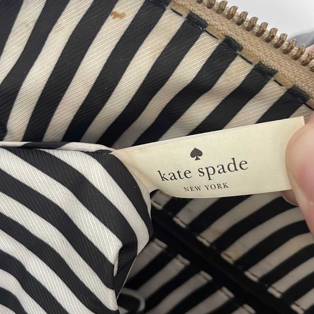 Kate Spade Women’s Pebble Leather Bowling Bag Tot… - image 9